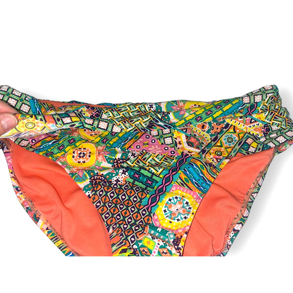 Bleu Rod Beattie Seriously Sunny Saraong Hipster | Sz 14 Multi Color NEW - Picture 11 of 14
